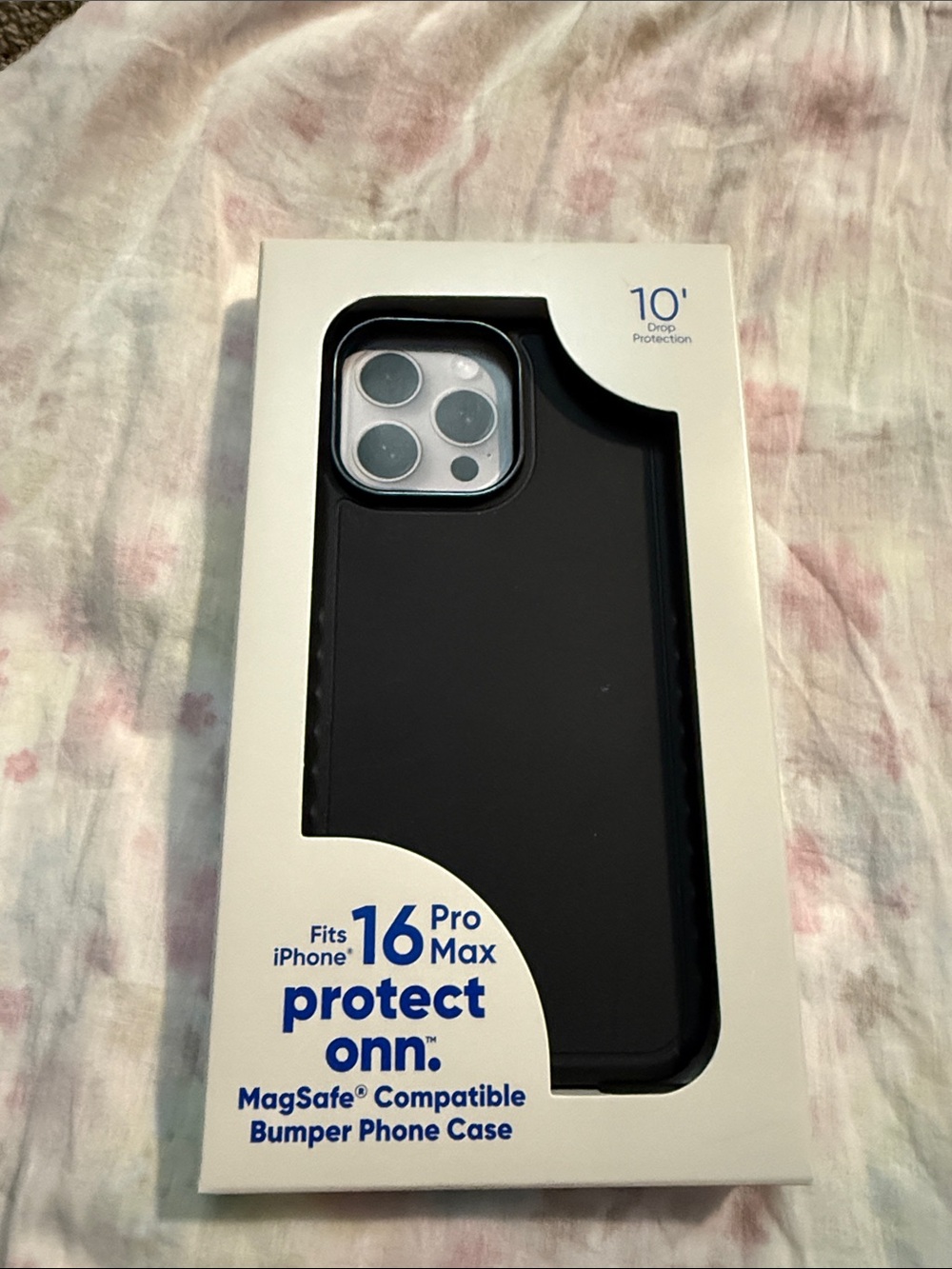 On Running Black MagSafe-Compatible Bumper Case for iPhone 16 Pro Max